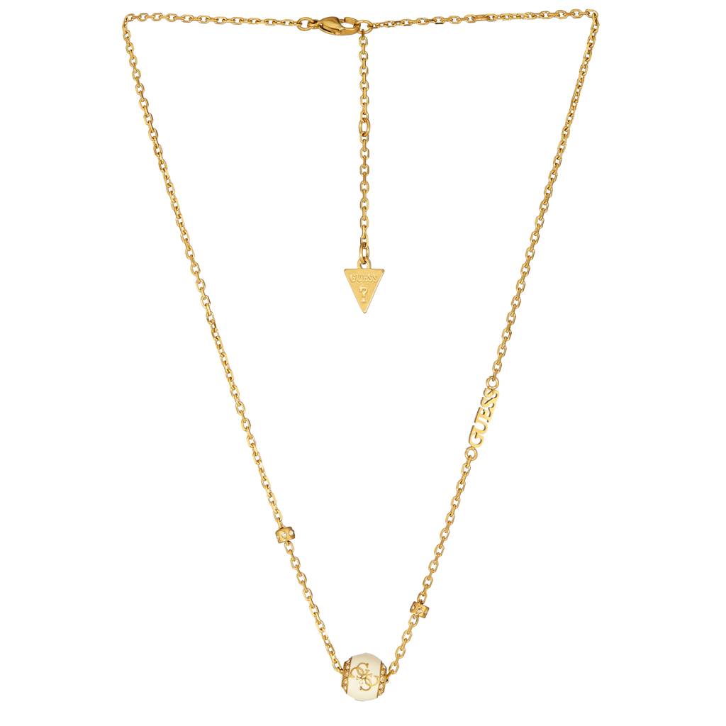 Guess 4G Loop Gold-Plated Stainless Steel Necklace For Women