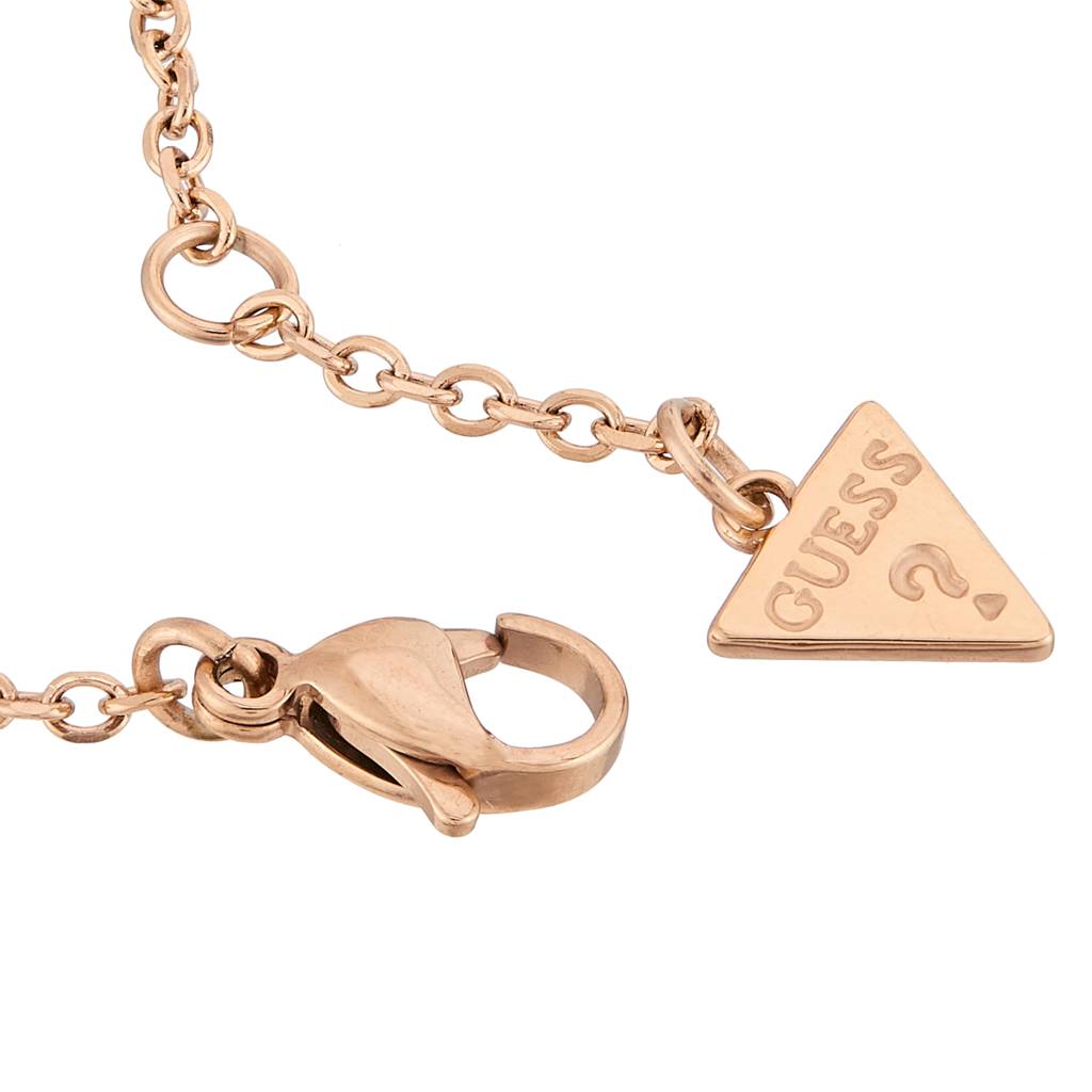 Guess Endless Dream Rose Gold-Plated Stainless Steel Necklace For Women : UBN03264RG