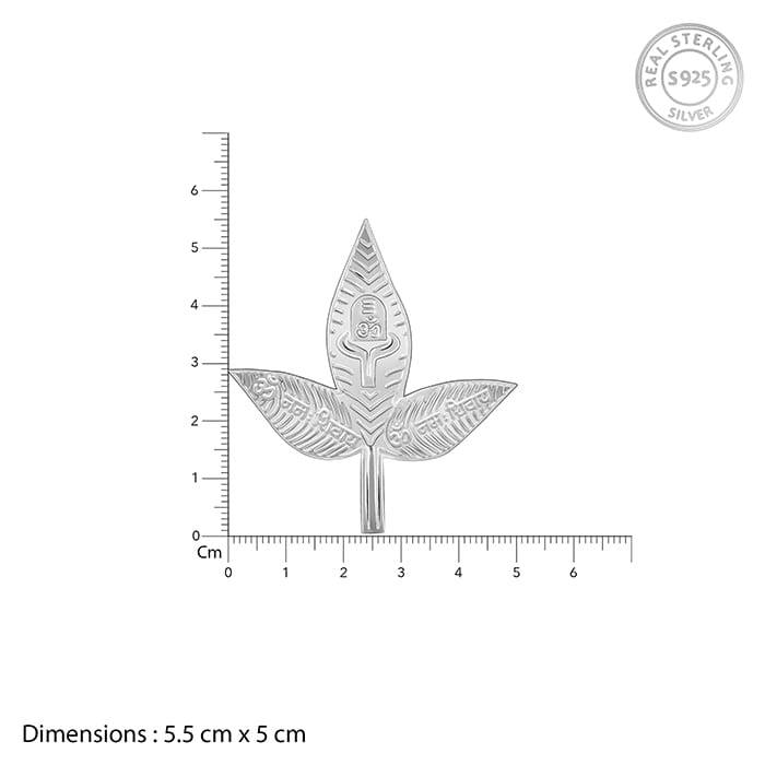 Pure Silver Bel Patra : UT020