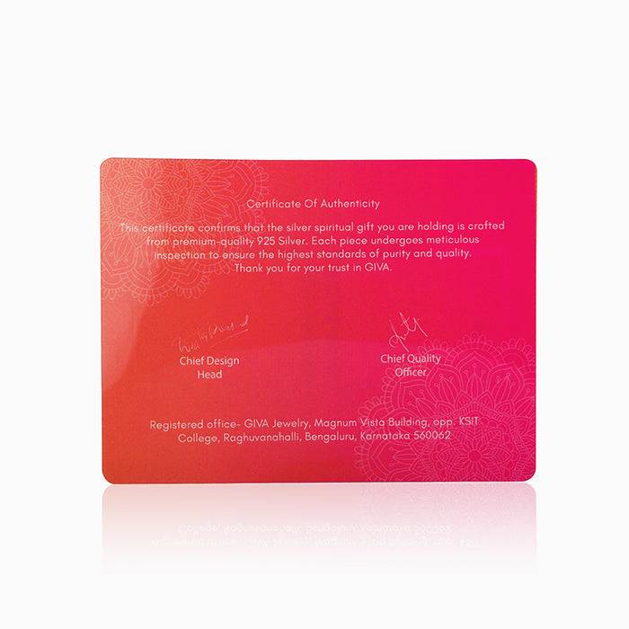 Pure Silver Bel Patra Pack Of Five : UT023