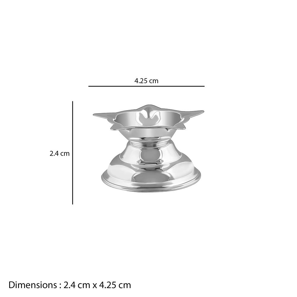 Giva 925 Silver A Panchmukhi Diya : UT031