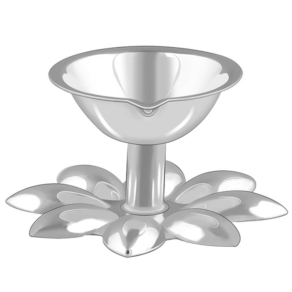Giva 925 Silver Phool Diya : UT032