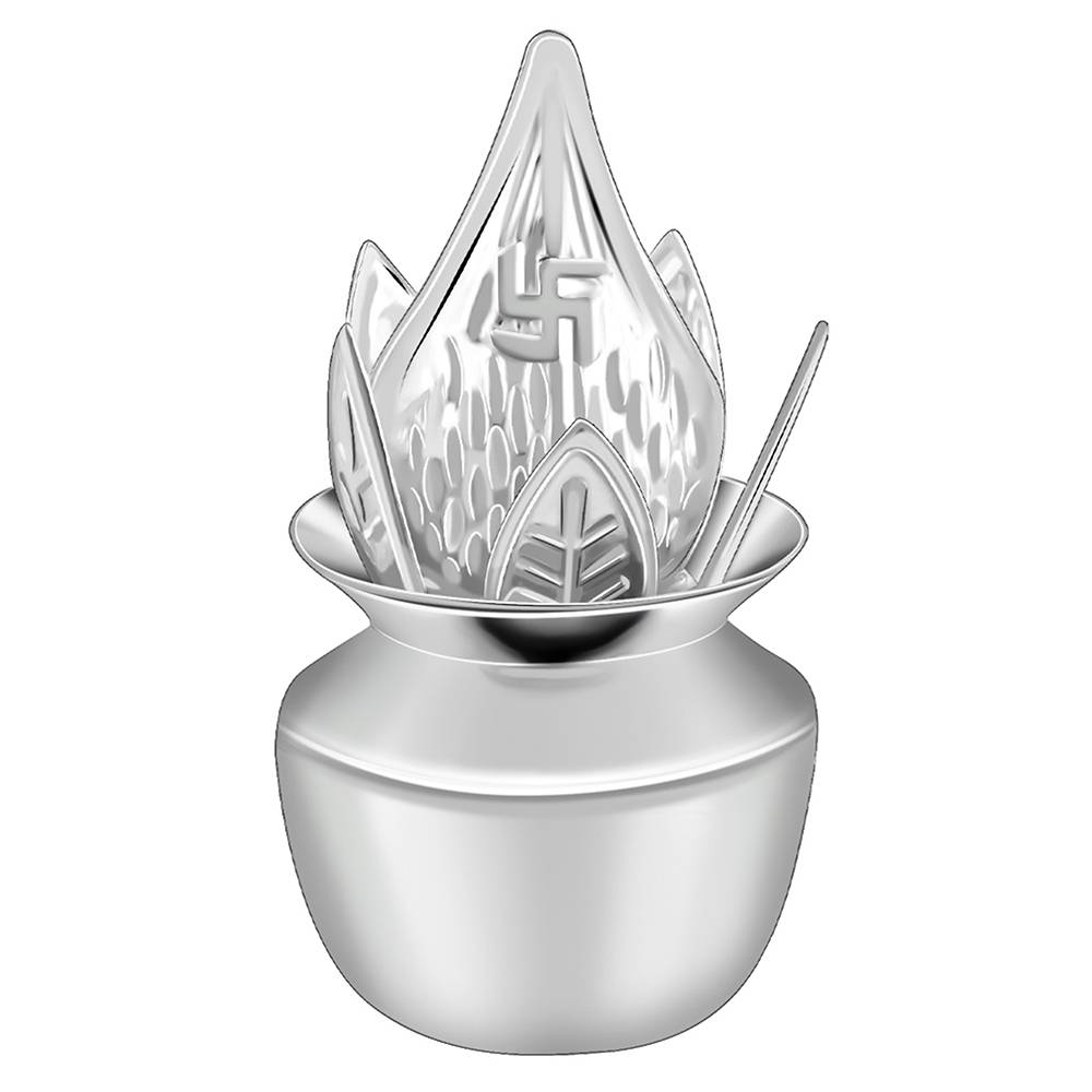 Giva 925 Silver Classic Pooja Kalash : UT044