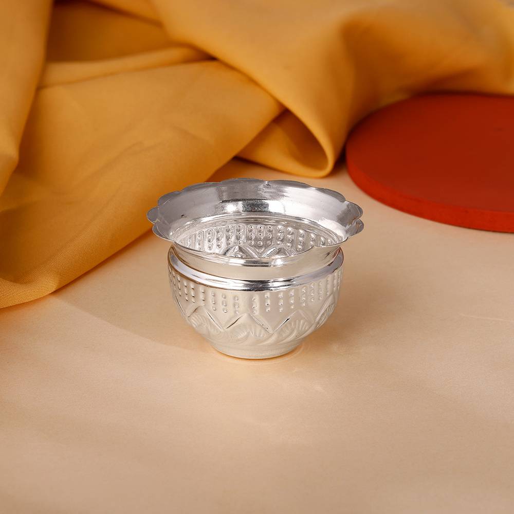 Giva 925 Silver Elegant Pooja Bowl : UT045