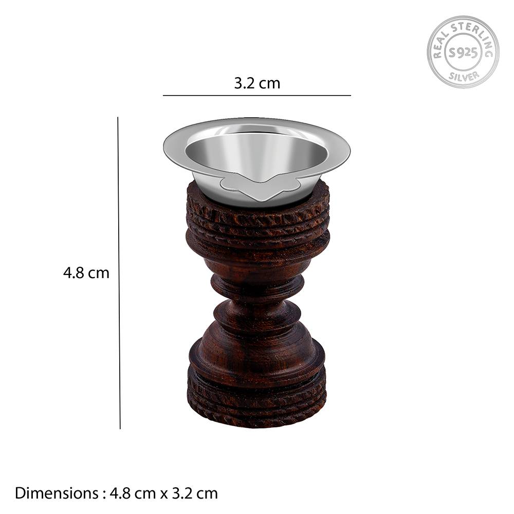 Giva 925 Silver Vintage Diya : UT046