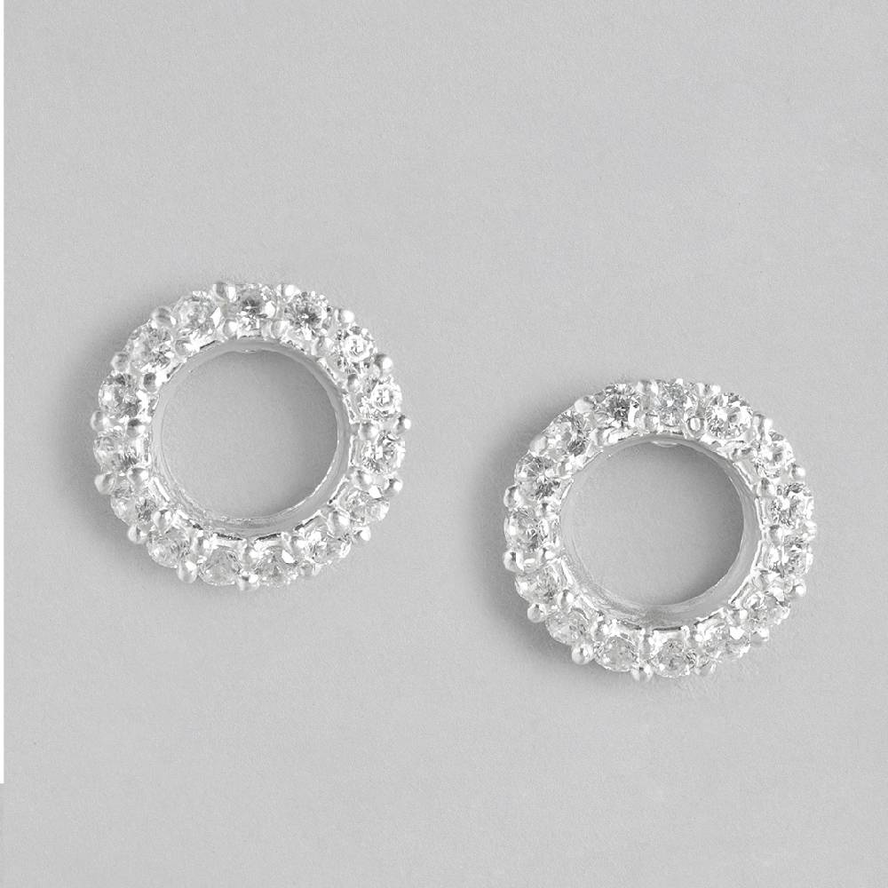 Silver Zircon Earring : Z125SG002E014