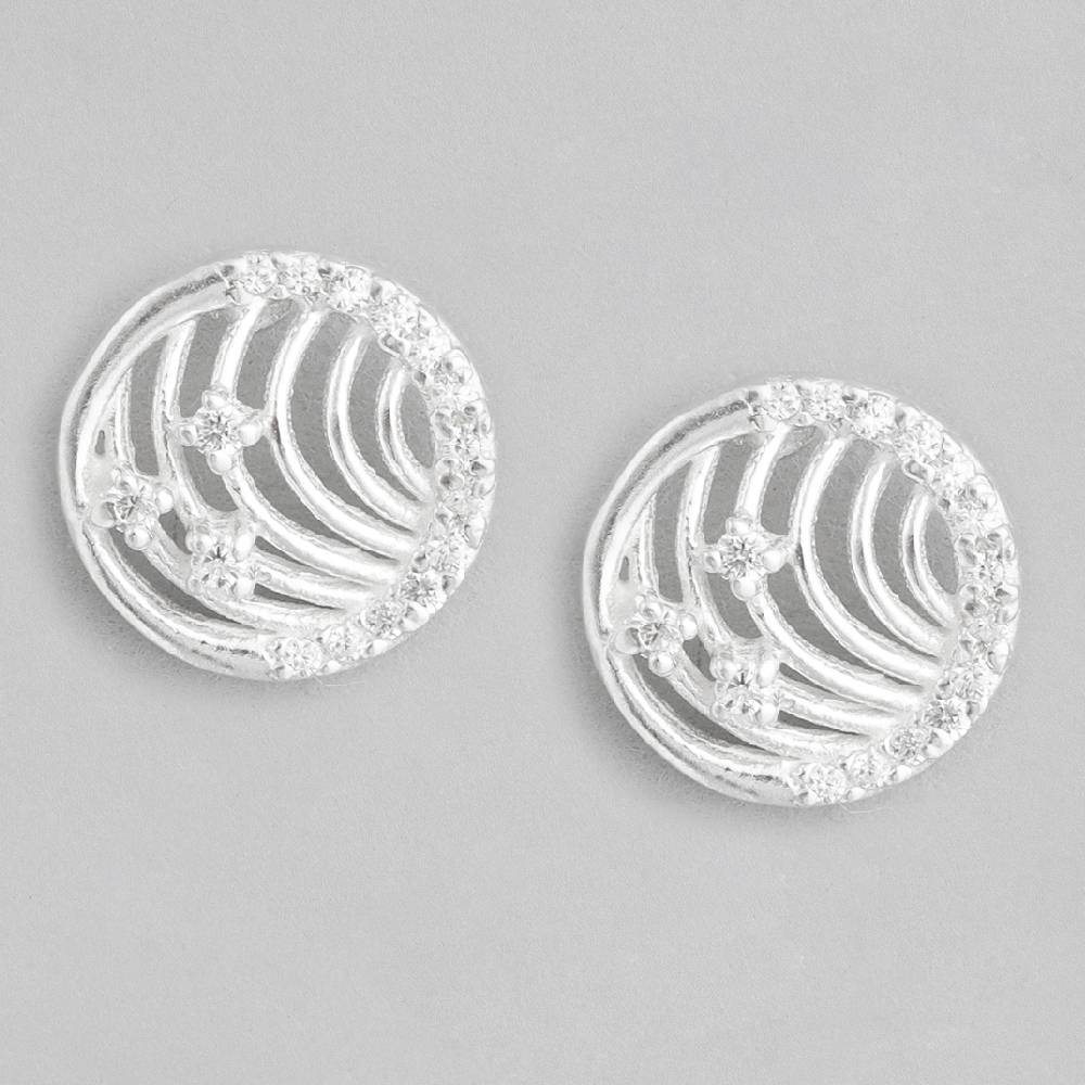 Silver 92.5 Earring : Silver 92.5 Earring : Silver 92.5 Earring : Z125SG002E016