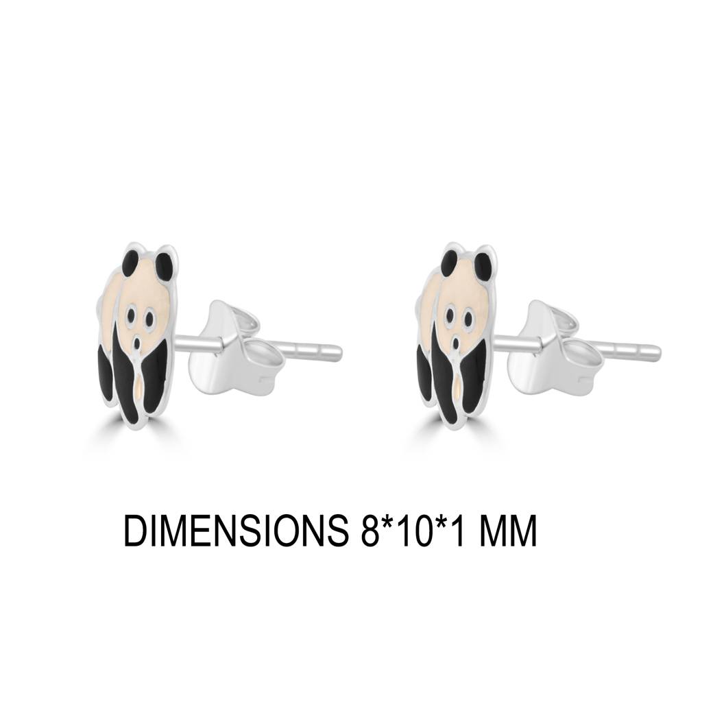 Sculpted Sterling Silver Animal Stud Earrings For A Chic And Playful Addition To Any Outfit : TWP1253