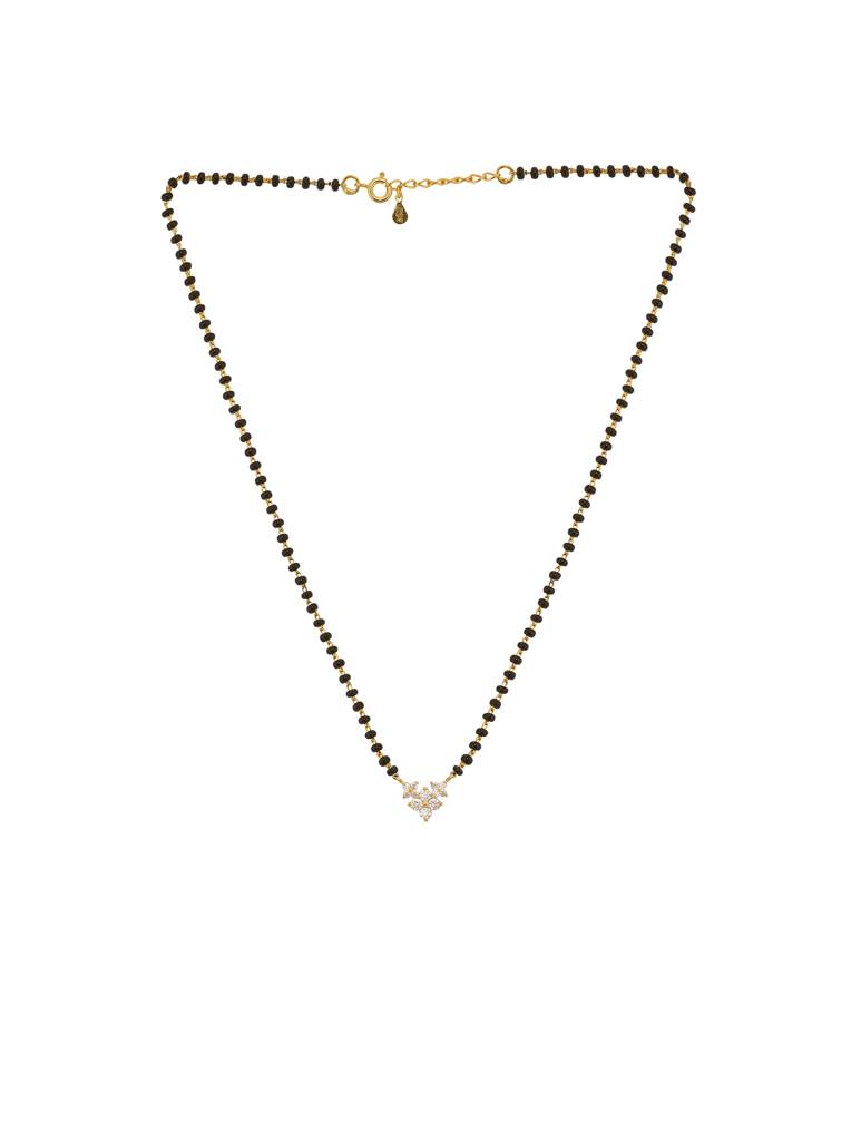 925 Silver Blossom Mangalsutra : CSM371