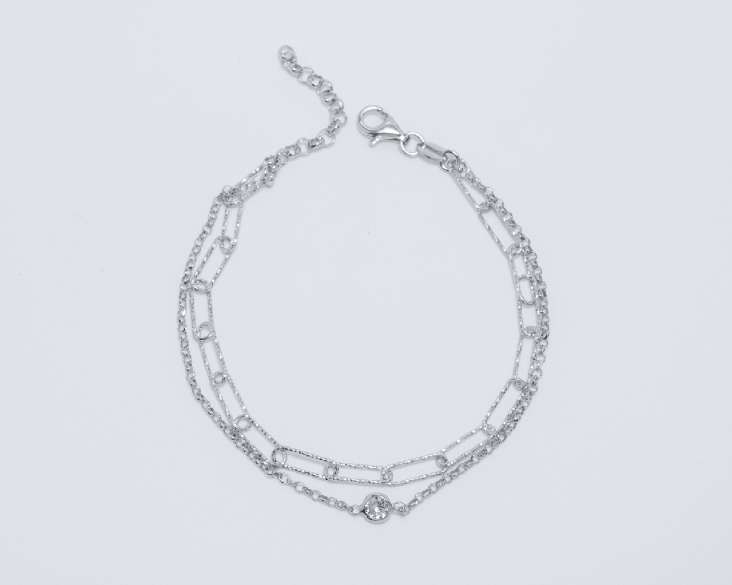 Thalia Double Layered Bracelet : ThaliaDoubleLayeredBracelet