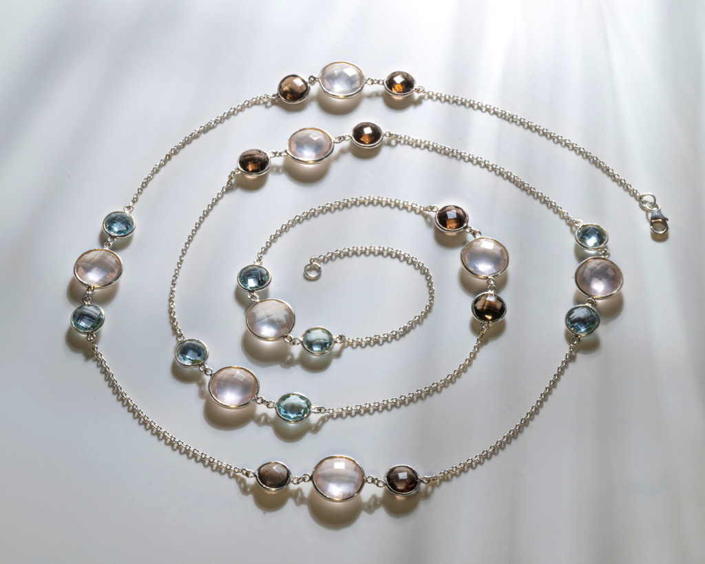 Andromeda - Multi-Semi Stone Necklace : N10