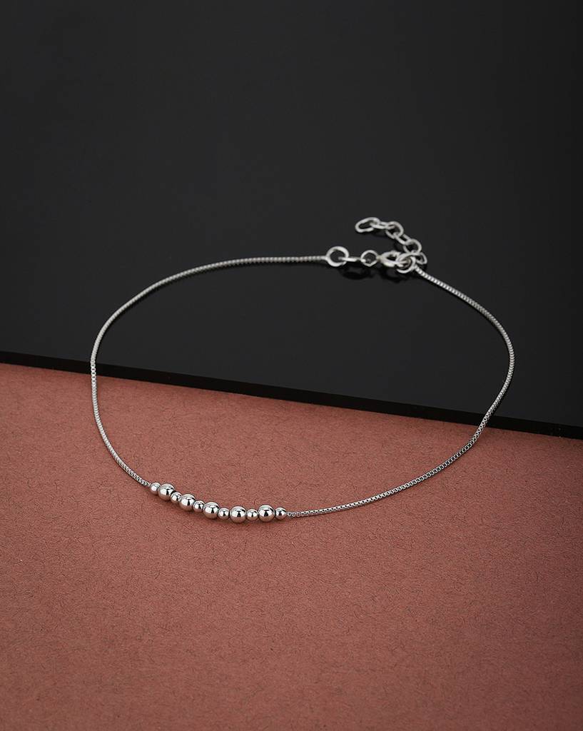 925 Sterling Silver Anklet-Vana002 : VANA002
