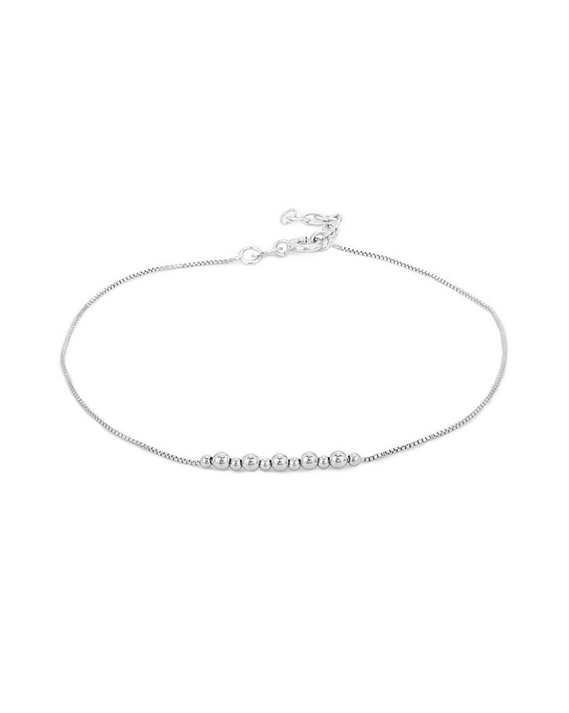 925 Sterling Silver Anklet-Vana002 : VANA002