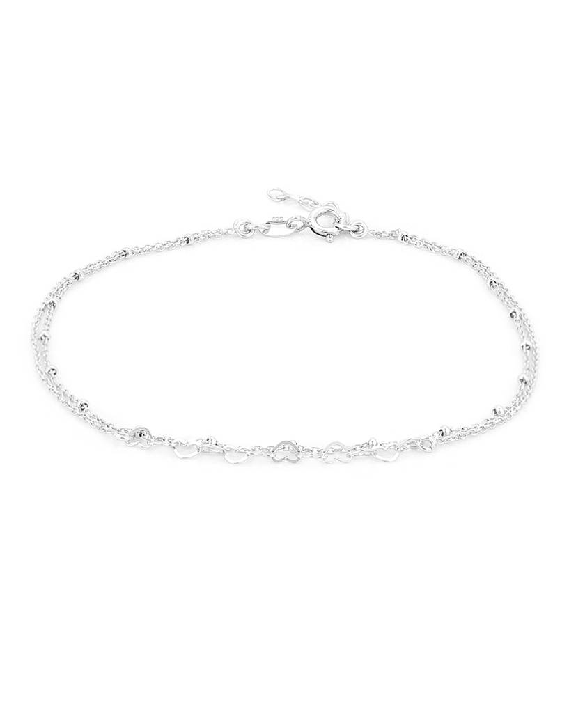 925 Sterling Silver Anklet-Vana009 : VANA009