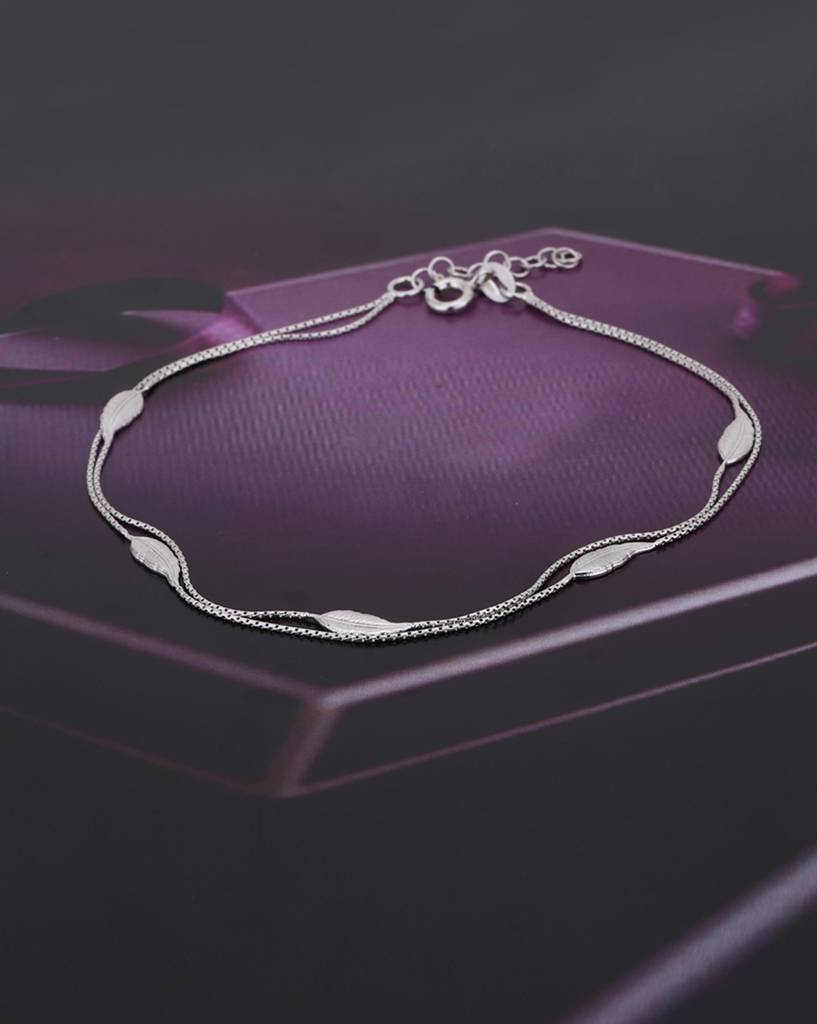 925 Sterling Silver Anklet-Vana015 : VANA015