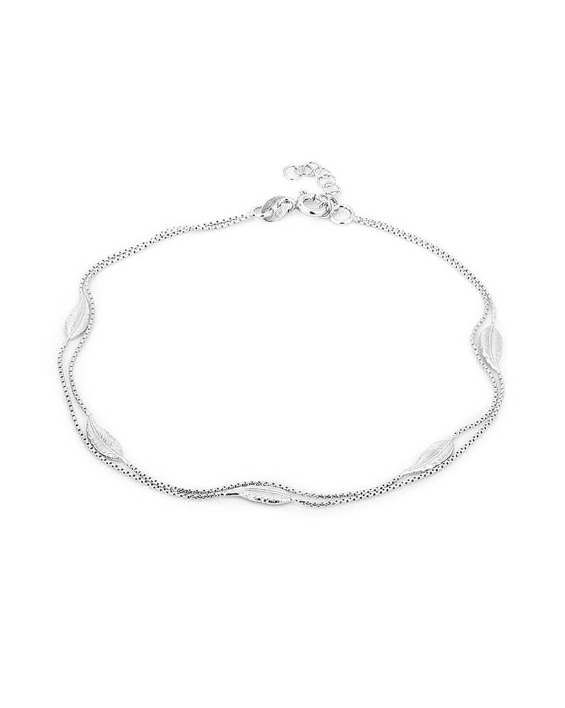 925 Sterling Silver Anklet-Vana015 : VANA015