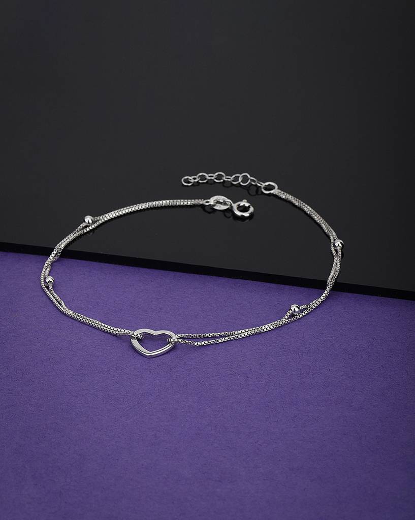 925 Sterling Silver Anklet-Vana021 : VANA021