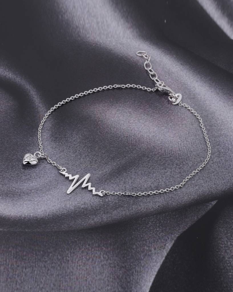 925 Sterling Silver Anklet-Vana023 : VANA023