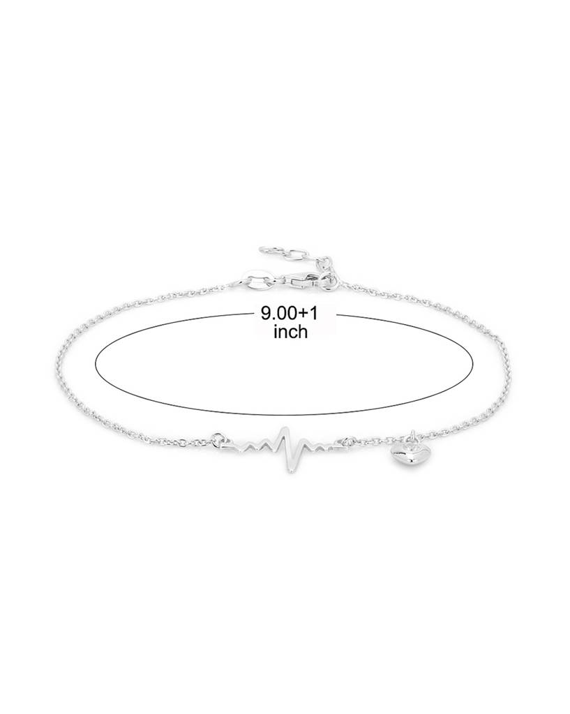 925 Sterling Silver Anklet-Vana023 : VANA023