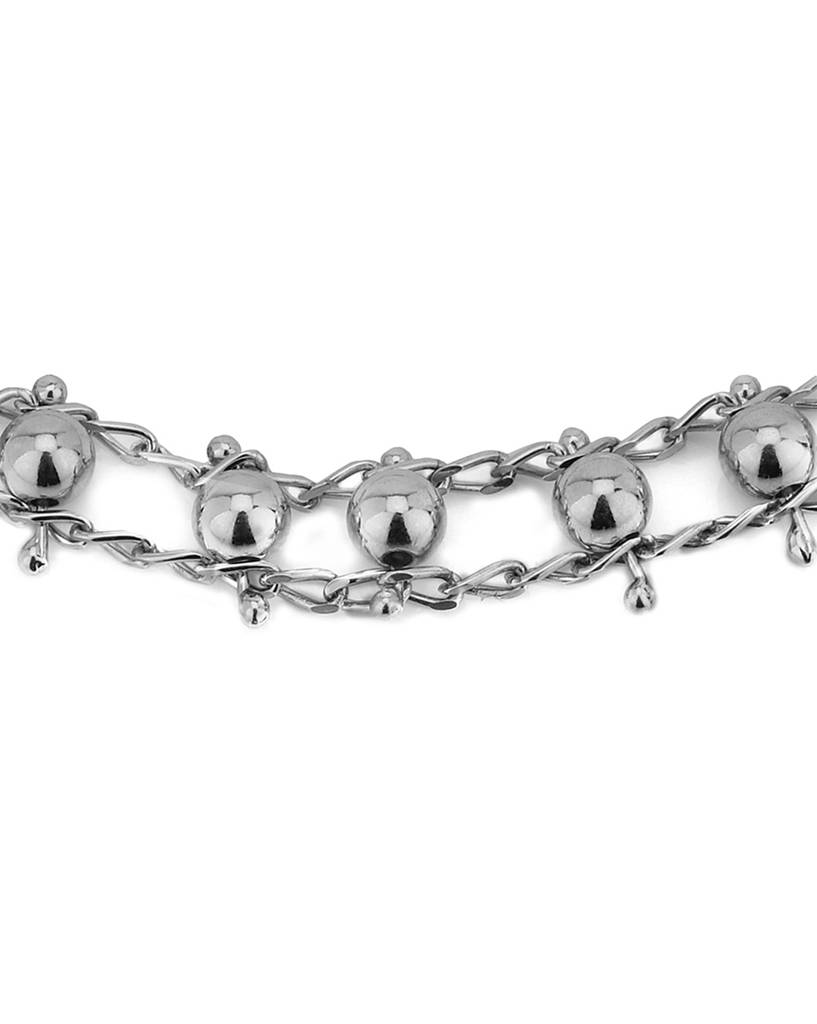 925 Sterling Silver Anklet-Vana038 : VANA038