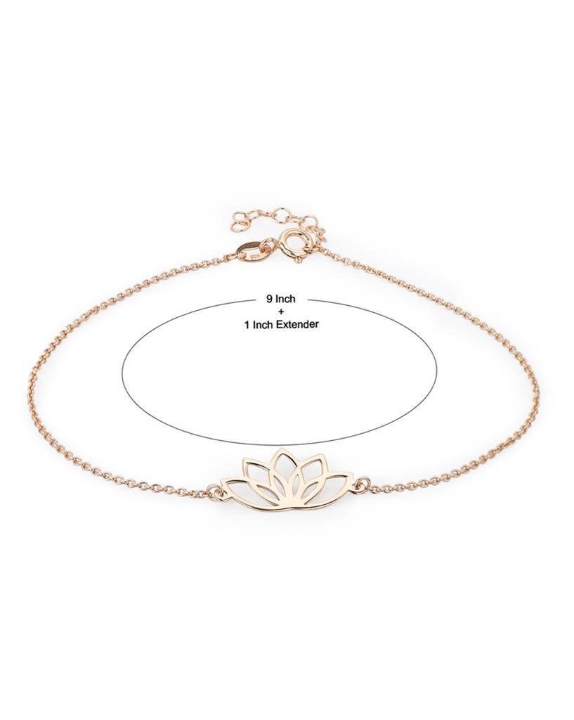925 Sterling Silver Anklet-Vana316 : VANA316