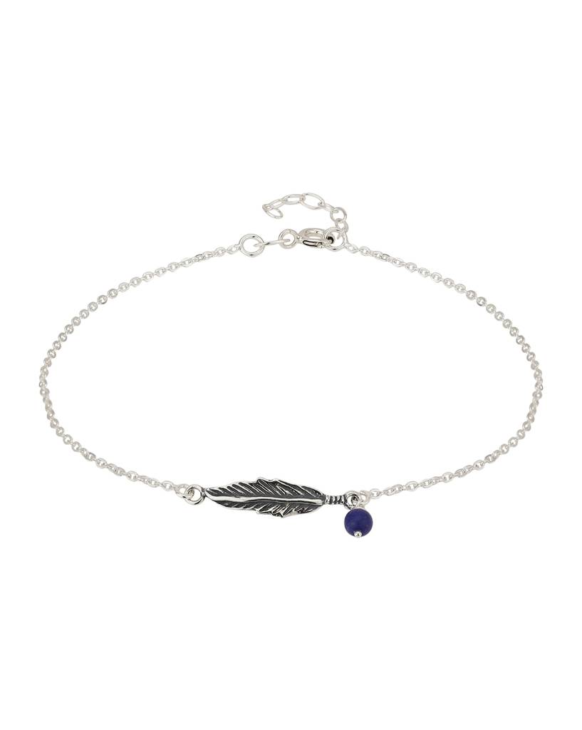 925 Sterling Silver Anklet-Vana616 : VANA616