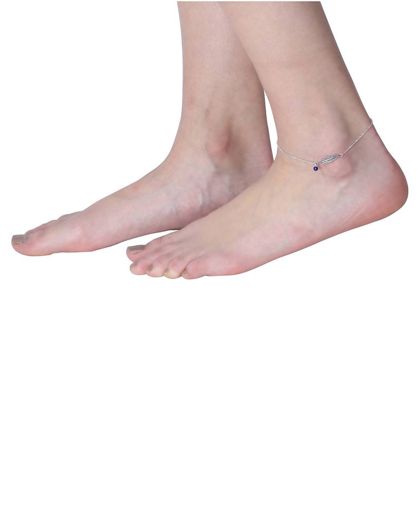 925 Sterling Silver Anklet-Vana616 : VANA616