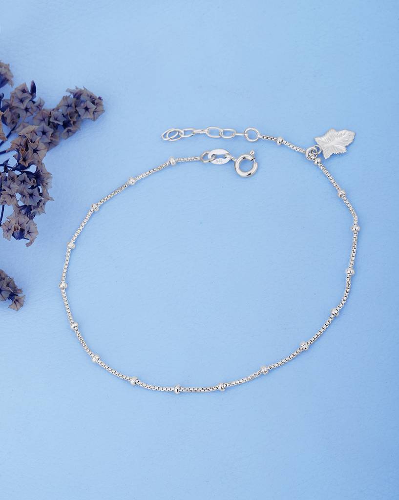 925 Sterling Silver Anklet-Vana880 : VANA880