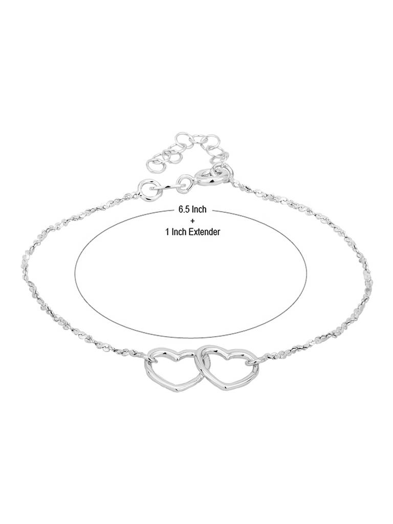 925 Sterling Silver Bracelet-Vanb039 : VANB039