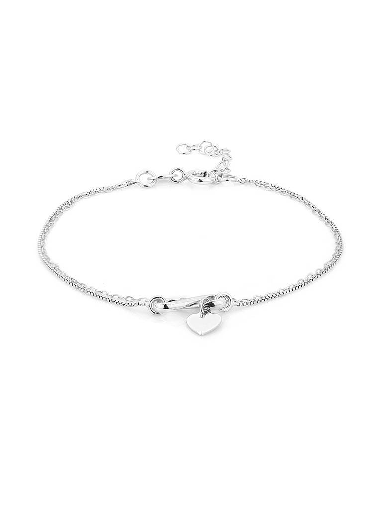 925 Sterling Silver Bracelet-Vanb042 : VANB042