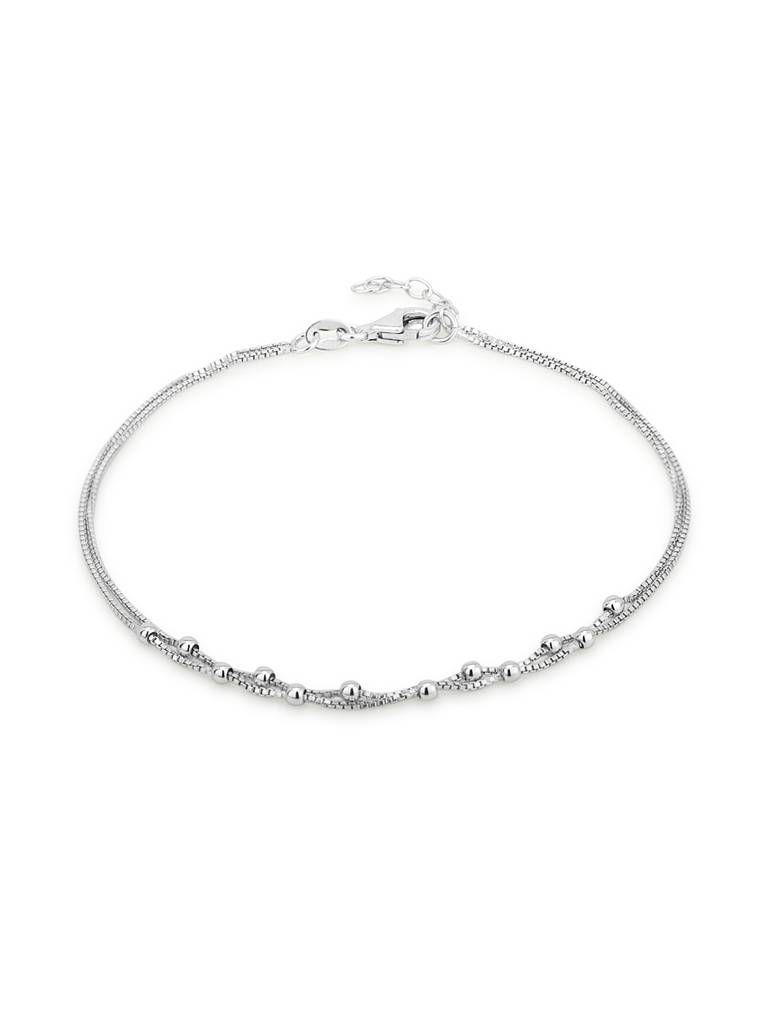 925 Sterling Silver Bracelet-Vanb056 : VANB056