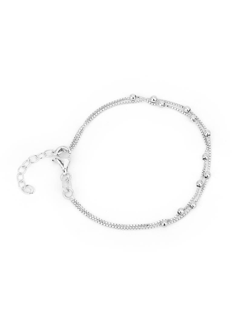 925 Sterling Silver Bracelet-Vanb056 : VANB056