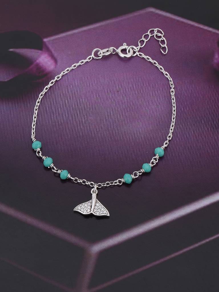 925 Sterling Silver Bracelet-Vanb058 : VANB058