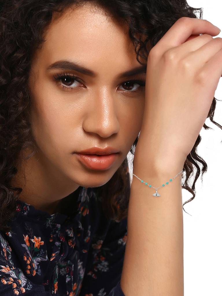 925 Sterling Silver Bracelet-Vanb058 : VANB058