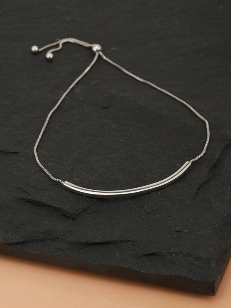 925 Sterling Silver Bracelet-Vanb059 : VANB059