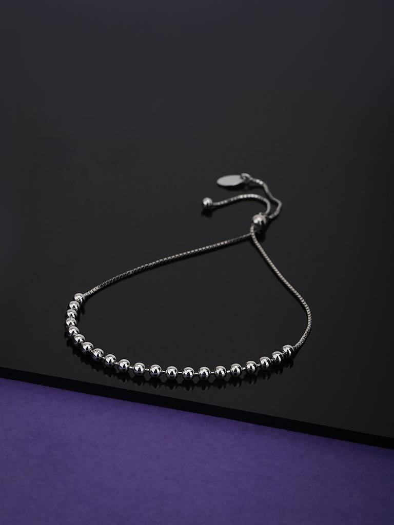 925 Sterling Silver Bracelet-Vanb062 : VANB062