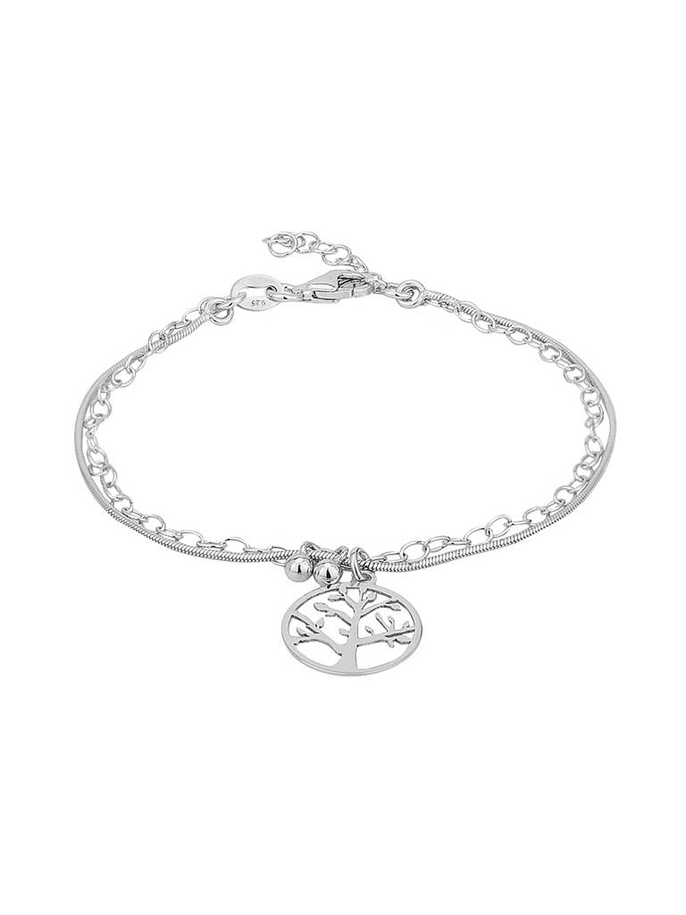 925 Sterling Silver Bracelet-Vanb064 : VANB064