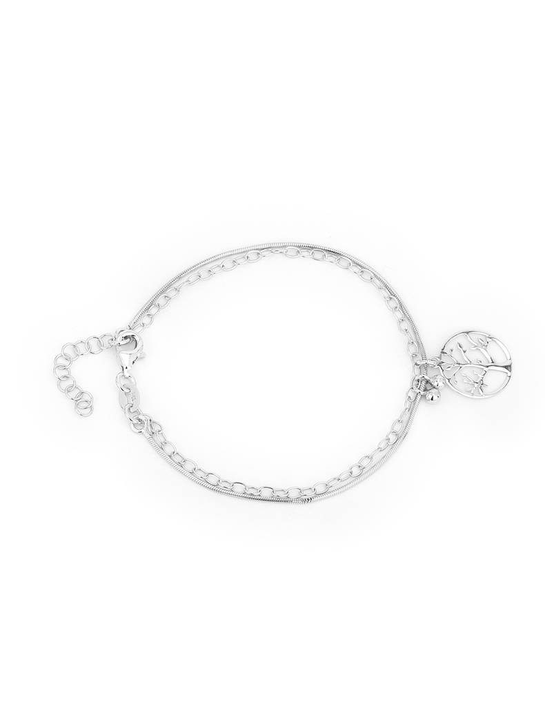 925 Sterling Silver Bracelet-Vanb064 : VANB064