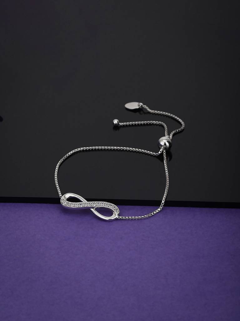 925 Sterling Silver Bracelet-Vanb069 : VANB069