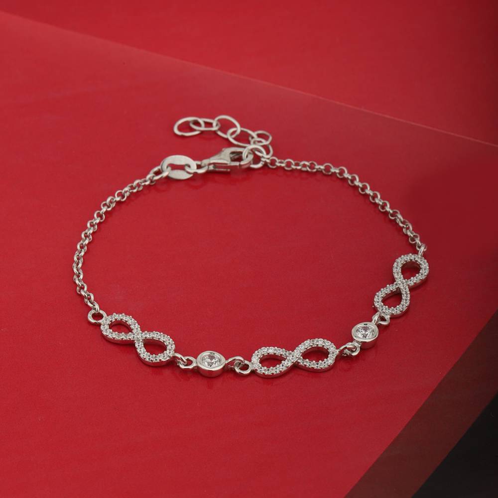 925 Sterling Silver Bracelet-Vanb304 : VANB304