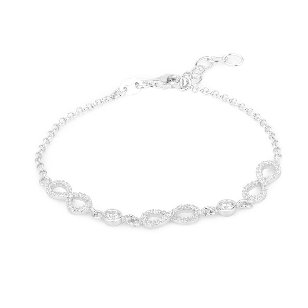 925 Sterling Silver Bracelet-Vanb304 : VANB304