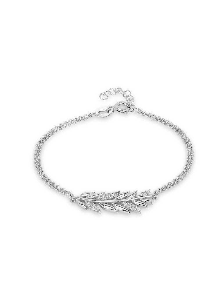 925 Sterling Silver Bracelet-Vanb346 : VANB346