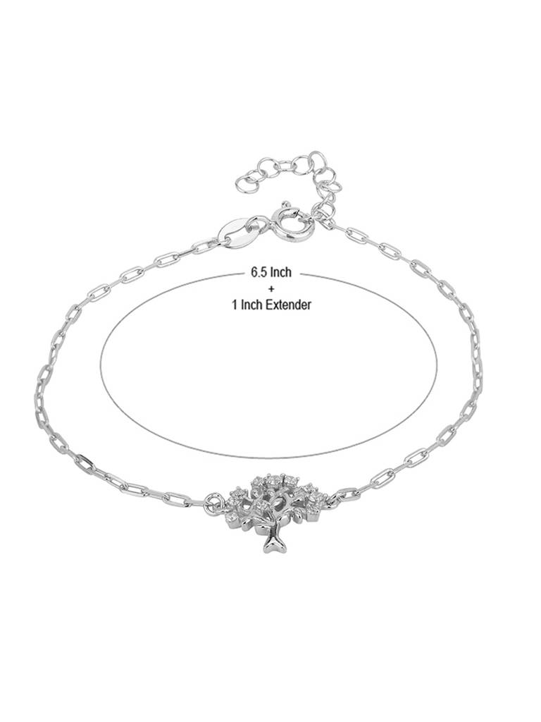 925 Sterling Silver Bracelet-Vanb361 : VANB361