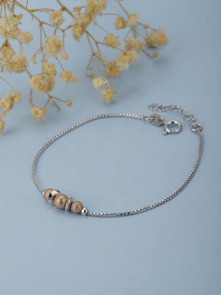 925 Sterling Silver Bracelet-Vanb472 : VANB472