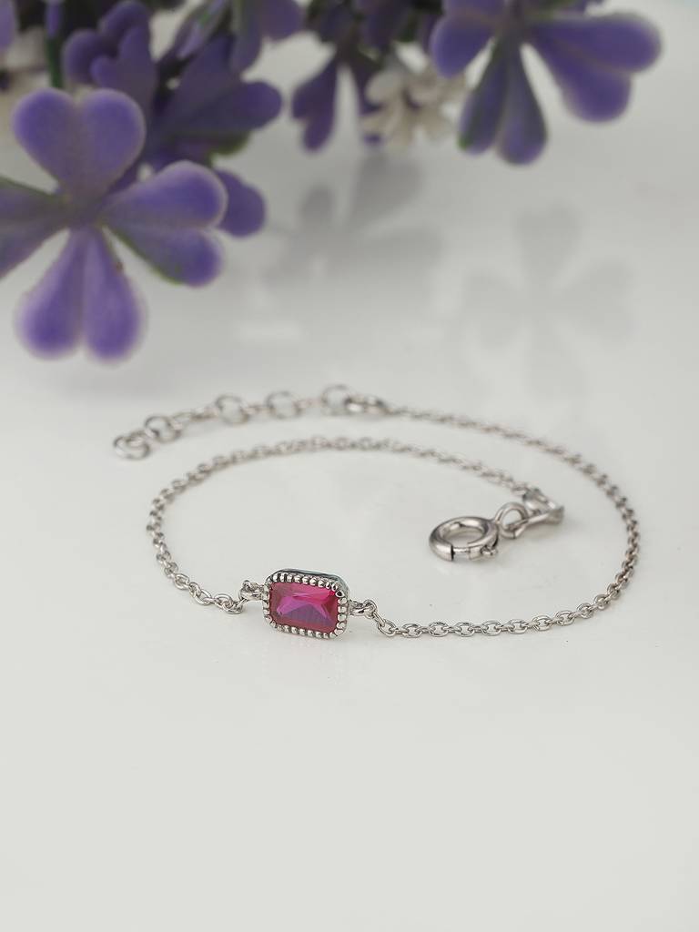 925 Sterling Silver Bracelet-Vanb484 : VANB484