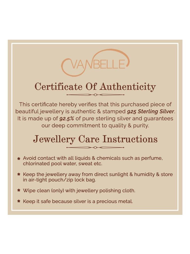 925 Sterling Silver Bracelet-Vanb484 : VANB484