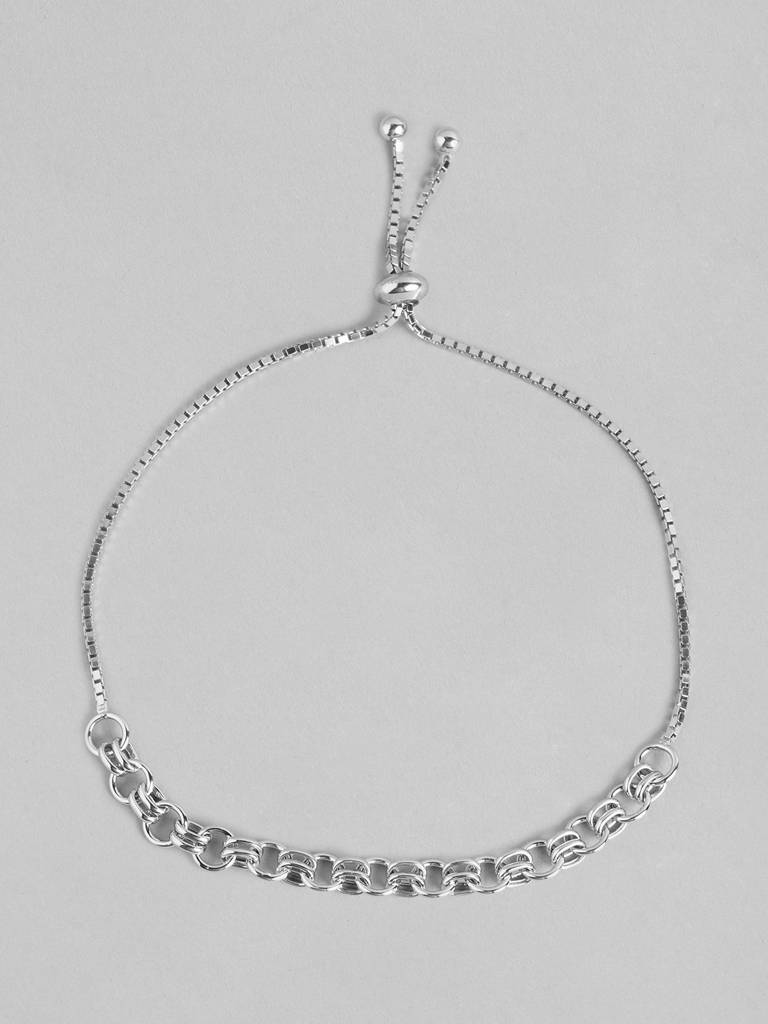 925 Sterling Silver Bracelet-Vanb774 : VANB774