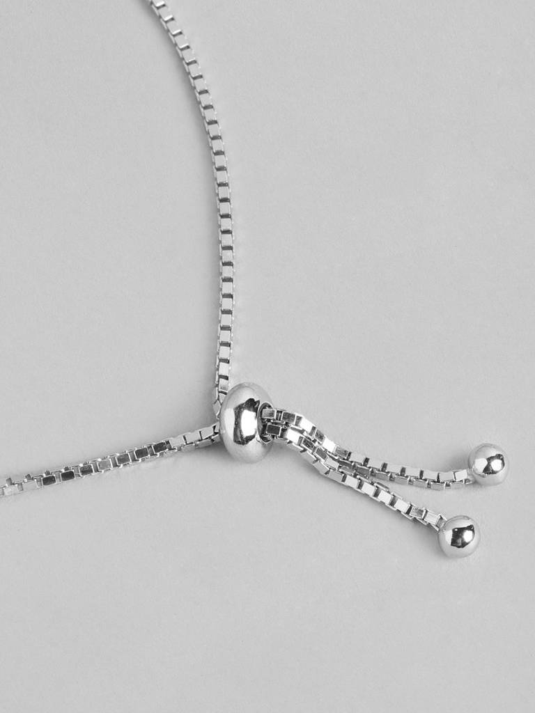 925 Sterling Silver Bracelet-Vanb774 : VANB774