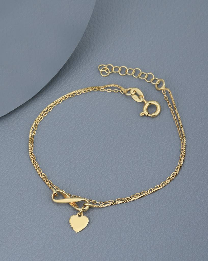 925 Sterling Silver Bracelet-Vanb855 : VANB855