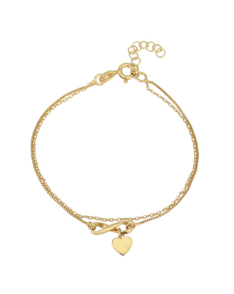 925 Sterling Silver Bracelet-Vanb855 : VANB855